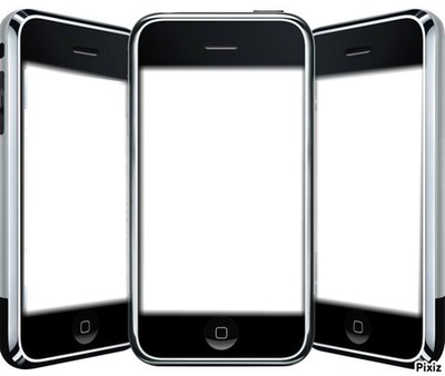 Les iphones (: Fotomontáž