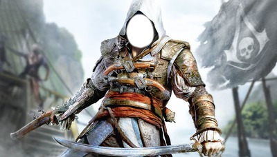 assassin s' creed Photo frame effect