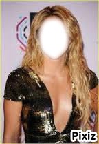 Shakira!!!!!<3 Photo frame effect