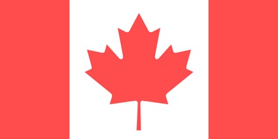 Canada flag Photomontage