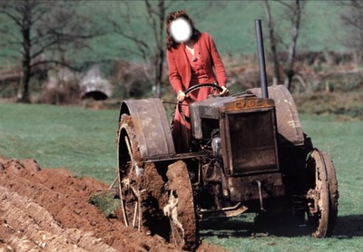 tracteur Fotomontāža
