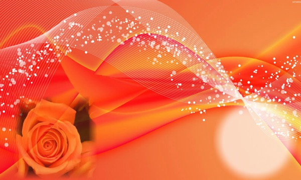 rosa arancione Fotomontáž