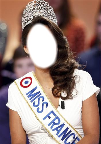 Miss France 2013 Photo frame effect