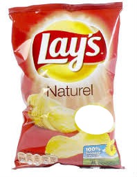 chips lay's Fotomontāža