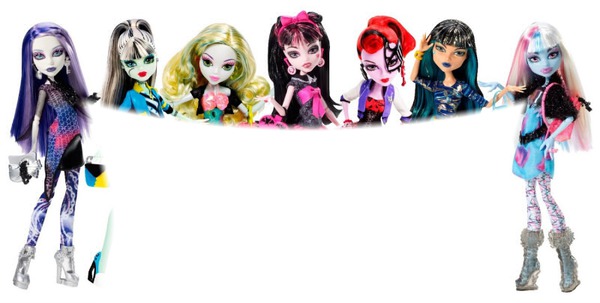 dolls monster high Montage photo