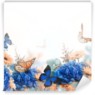 farfalle blu Valokuvamontaasi