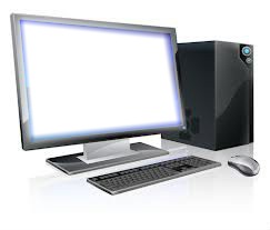 Computador Fotomontagem