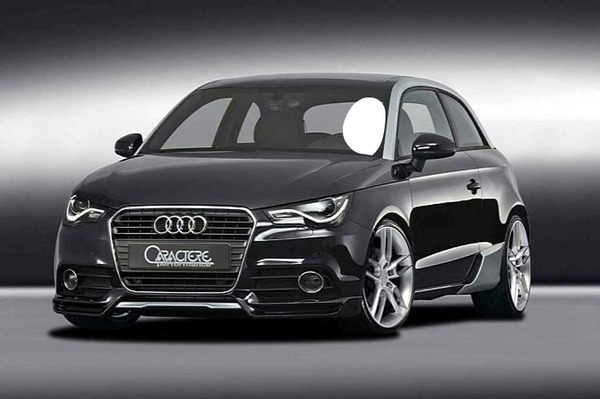 Audi A1 Fotomontage