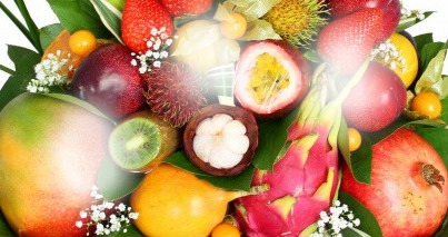 Fruits Tropicaux Фотомонтажа