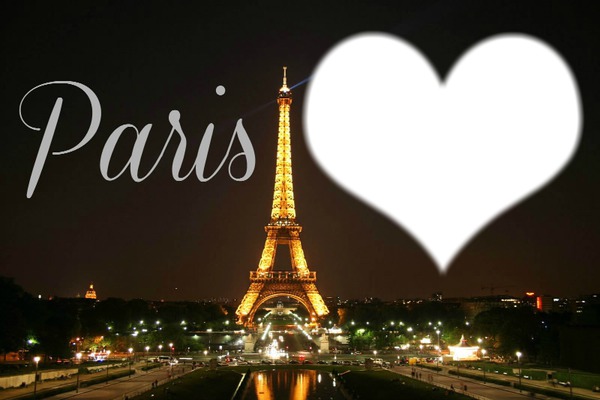 I love Paris Photomontage