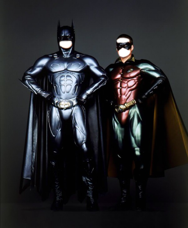 batman and robin the best Montaje fotografico