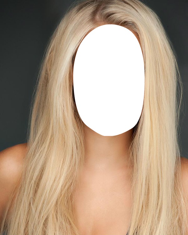 blonde Fotomontáž