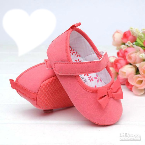 Baby Shoes Photo frame effect