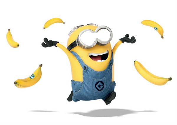 Minion banana Fotomontage