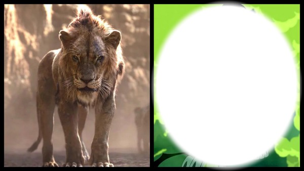 le roi lion film sortie 2019 260 Photo frame effect