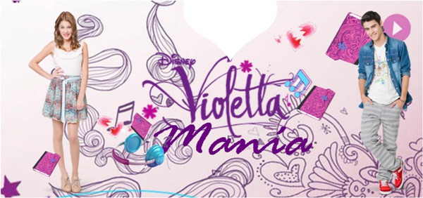 portada de tomas y violetta Fotomontaža