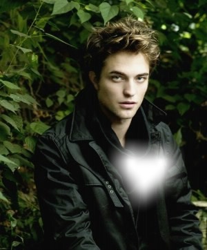 Corazon Robert Pattinson Fotomontasje