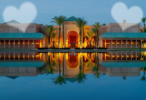 palais marocain Fotomontaggio