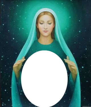 Virgen Maria Fotomontaż