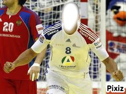 handball france Photo frame effect
