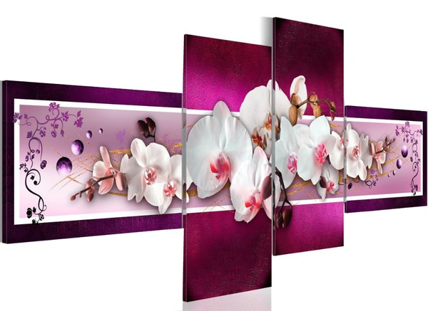 orchidées Fotomontage
