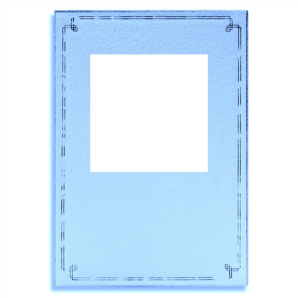 blue baby boy luxury frame-hdh 1 Valokuvamontaasi