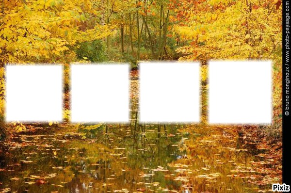 automne bis Photo frame effect
