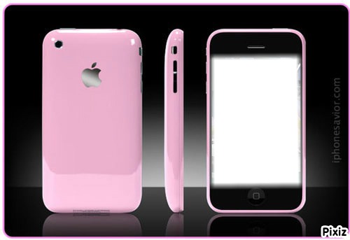 Pink Iphone Fotomontažas