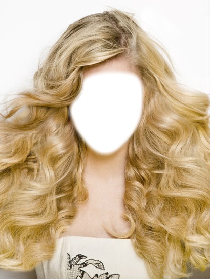 Ezia blonde Fotomontage
