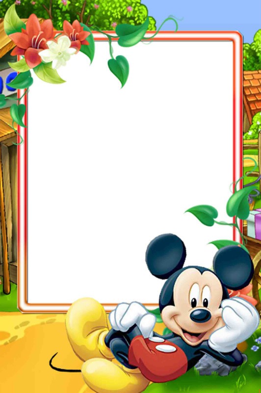 Mickie Mouse Fotomontaža