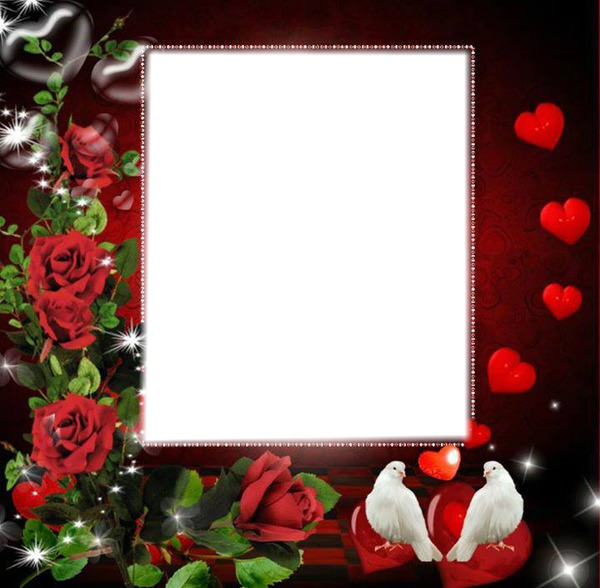 rouge Photo frame effect