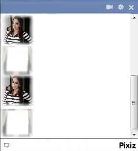 Chat falso com a Anitta Photo frame effect
