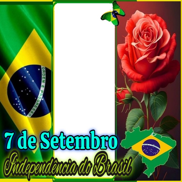 Independência Brasil mimosdececinha Photomontage
