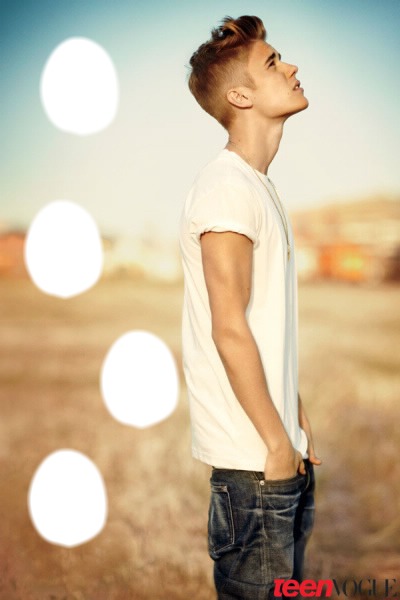 Justin Bieber Valokuvamontaasi