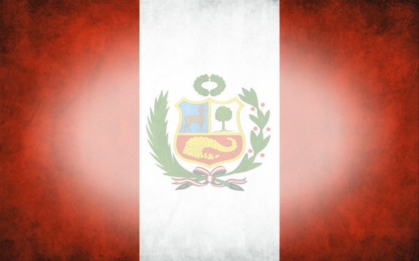 Peru flag HD Photo frame effect