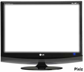 LG Monitor Fotomontaggio