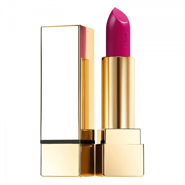 Yves Saint Laurent Rouge Pur Couture Lipstick in Fuchsia Fotómontázs