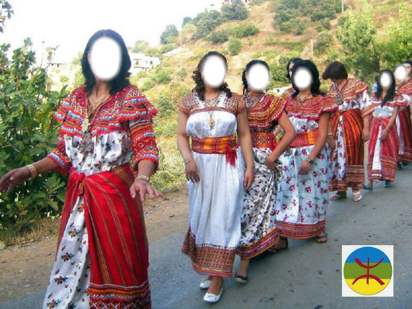 robe kabyle Fotomontage