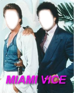 Miami Vice Fotomontáž