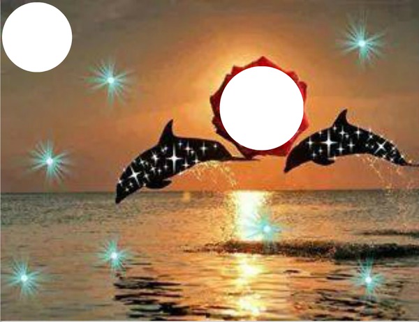 delfines Fotomontaggio