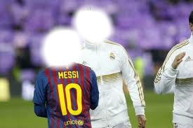 Ronaldo et Messi フォトモンタージュ
