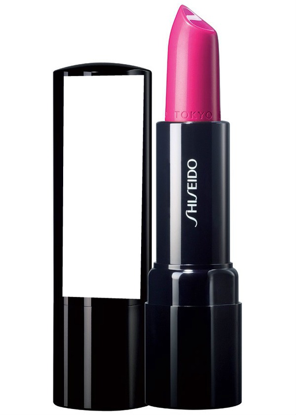Shiseido Perfect Rouge Lipstick Pink Fotomontaggio