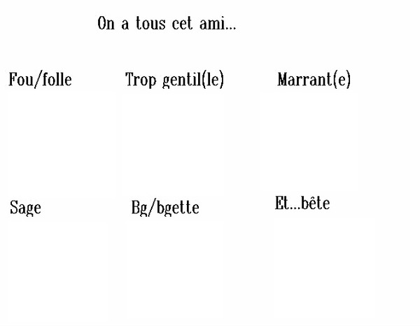 On a tous cet ami~6 photos Fotomontáž