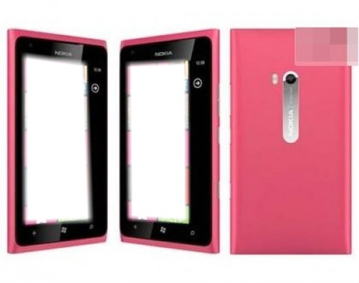 celulares rosados tactiles Фотомонтажа