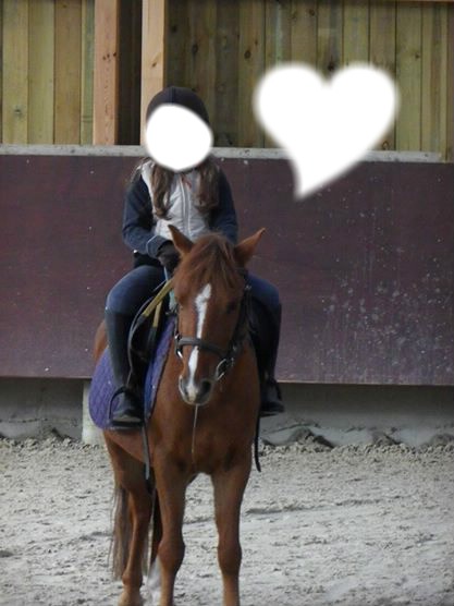 le cheval et moi Fotomontáž