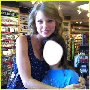 Taylor Swift with me Fotomontažas