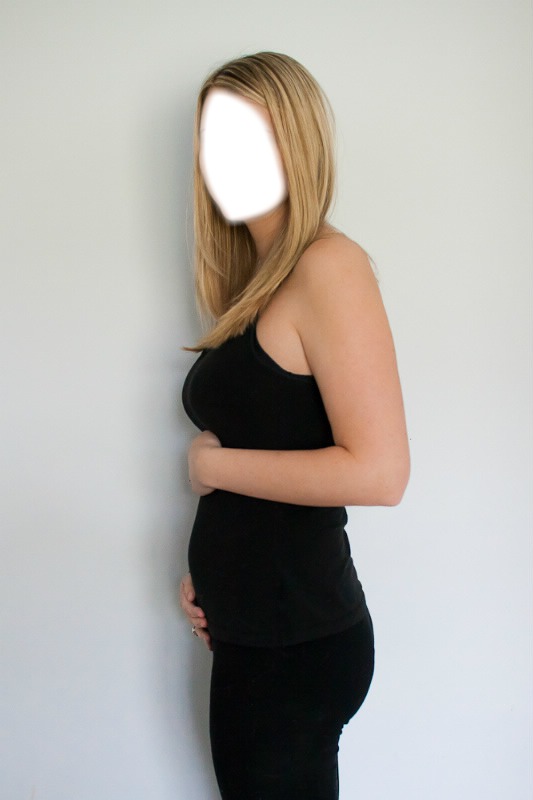 pregnant Fotomontaż