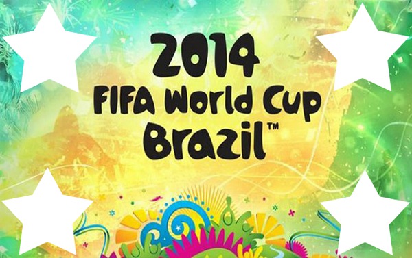 Coupe du monde 2014 Fotomontaż