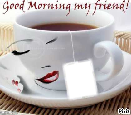 good morning my friend Montage photo