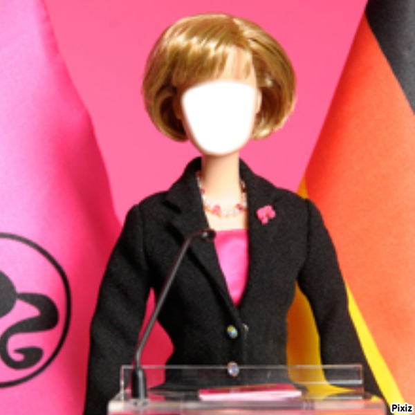 Barbie Presidente Fotomontāža